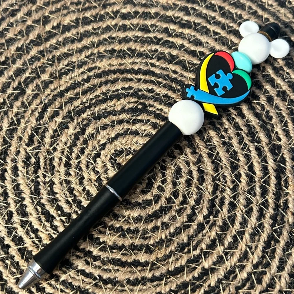 Autism Awareness Beaded Pen